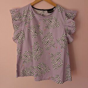 Nooworks Micotti Snake Ruffle Top XL